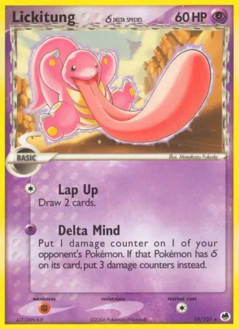Lickitung δ · 19
