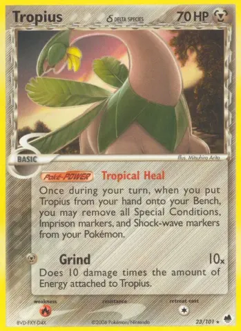 Tropius δ · 23