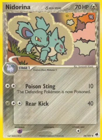 Nidorina δ · 34