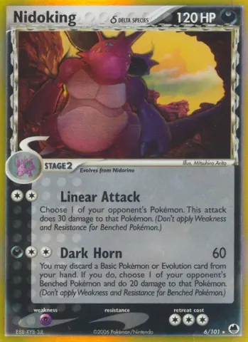 Nidoking δ · 6