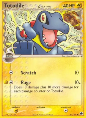 Totodile δ · 67