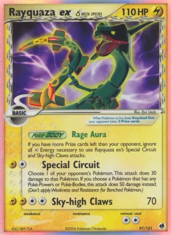 Rayquaza ex δ · 97
