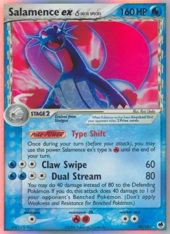 Salamence ex δ · 98