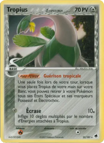 Tropius δ · 23