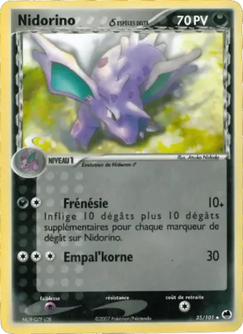 Nidorino δ · 35