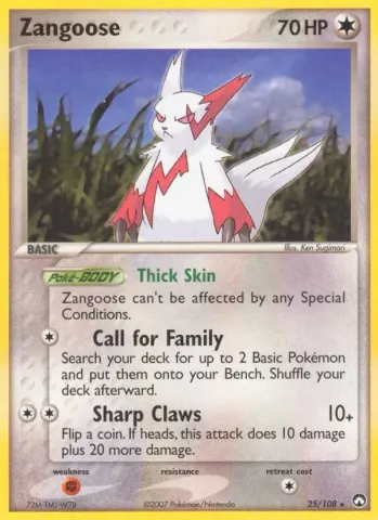 Zangoose · 25