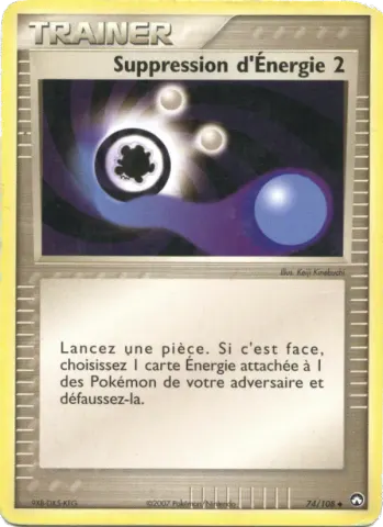 Suppression d'Énergie 2 · 74