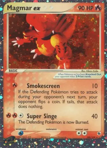 Magmar ex · 100