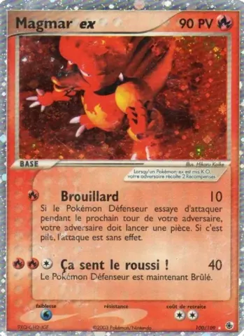 Magmar ex · 100