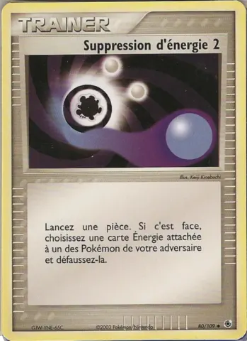 Suppression d'énergie 2 · 80