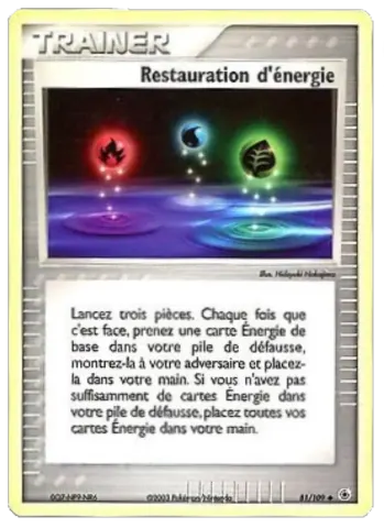 Restauration d'énergie · 81