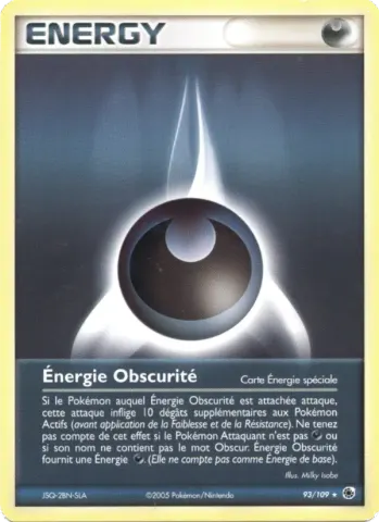 Énergie Obscurité · 93