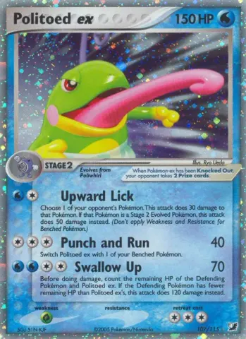 Politoed ex · 107