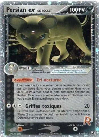 Persian ex de Rocket · 116