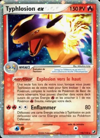 Typhlosion ex · 110