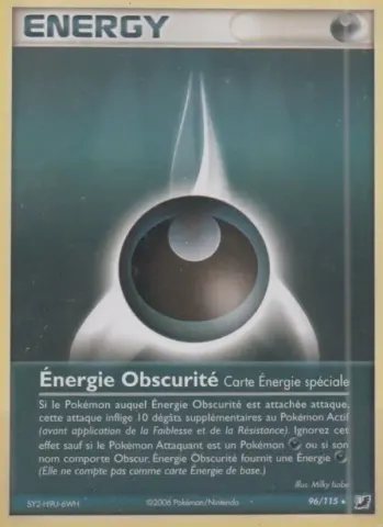 Énergie Obscurité · 96