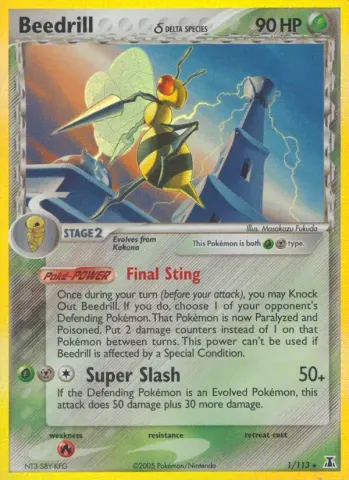 Beedrill δ · 1