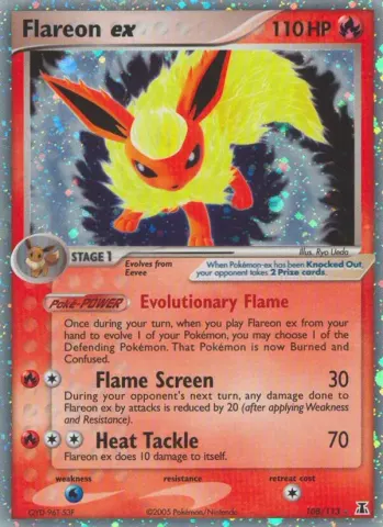 Flareon ex · 108