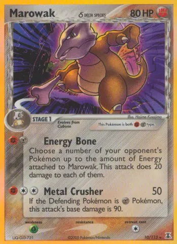 Marowak δ · 10
