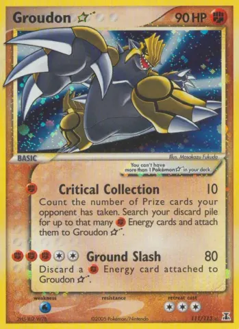 Groudon Star · 111