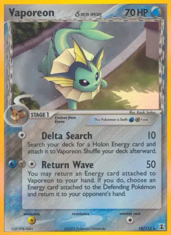 Vaporeon δ · 18