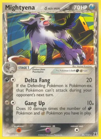 Mightyena δ · 24