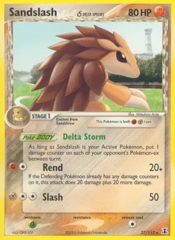 Sandslash δ · 27