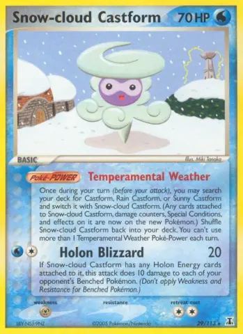 Snow-cloud Castform · 29