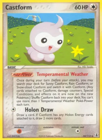 Castform · 34