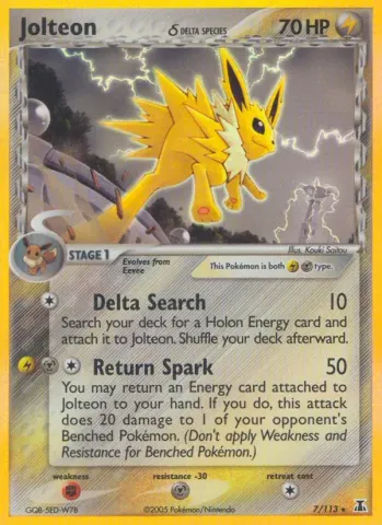 Jolteon δ · 7