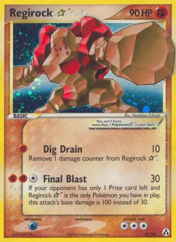 Regirock ☆ · 91