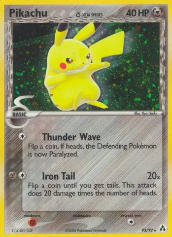 Pikachu δ · 93