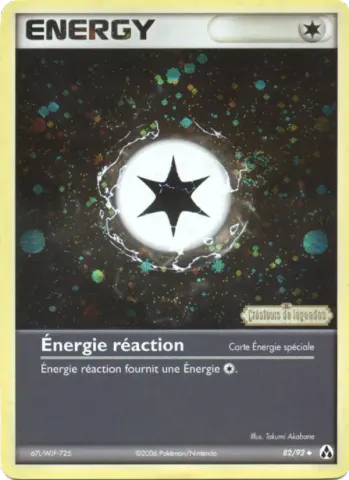 Énergie réaction · 82