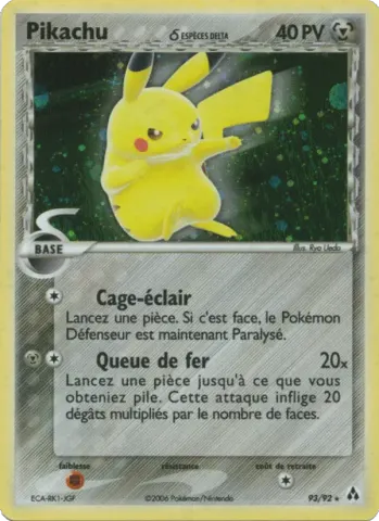Pikachu δ · 93