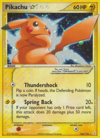 Pikachu Star · 104