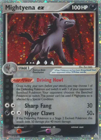 Mightyena ex · 101