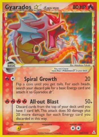 Gyarados ☆ δ · 102