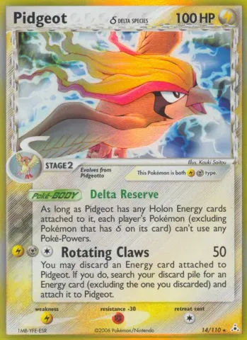 Pidgeot δ · 14