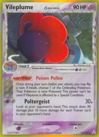 Vileplume δ · 17