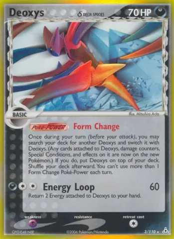 Deoxys δ · 3