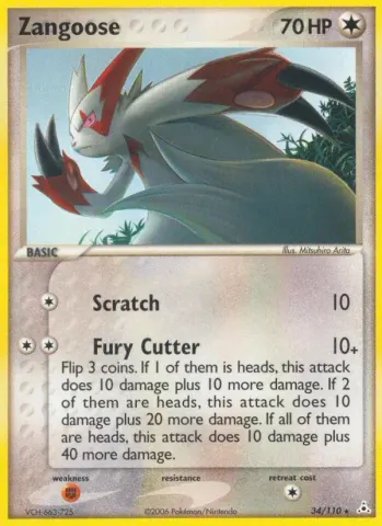 Zangoose · 34