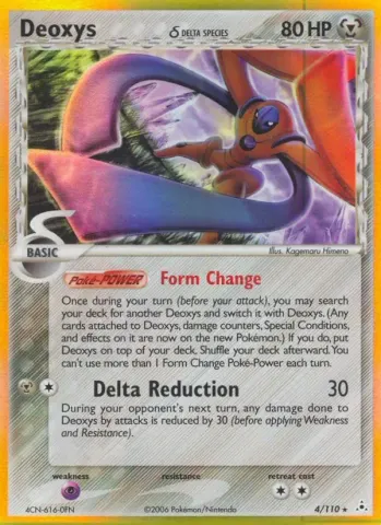 Deoxys δ · 4