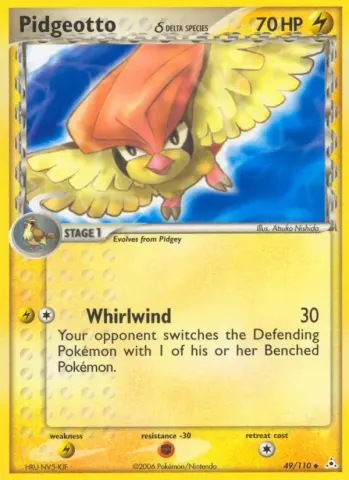 Pidgeotto δ · 49
