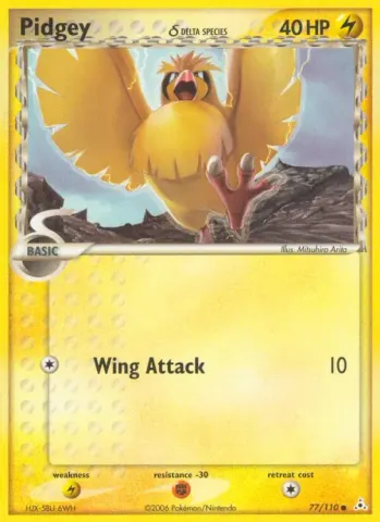Pidgey δ · 77