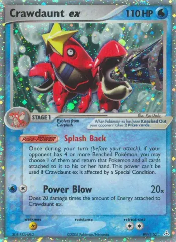 Crawdaunt ex · 99