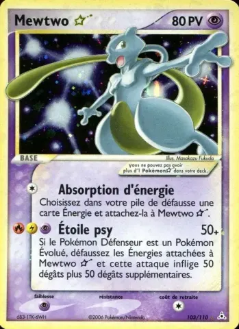 Mewtwo ☆ · 103