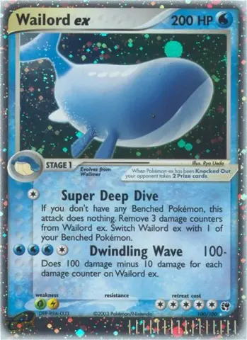 Wailord ex · 100