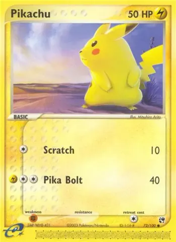 Pikachu · 72
