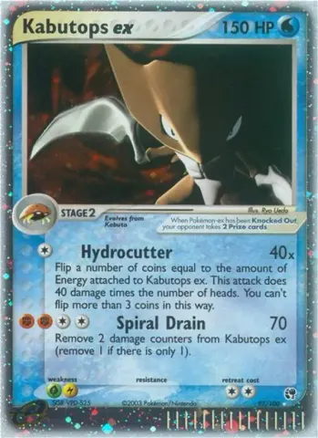 Kabutops ex · 97