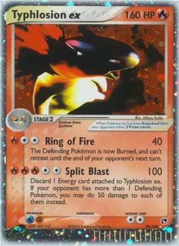 Typhlosion ex · 99